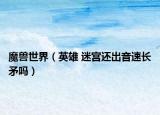 魔兽世界（英雄 迷宫还出音速长矛吗）