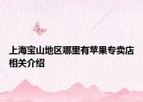 上海宝山地区哪里有苹果专卖店相关介绍