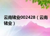 云南锗业002428（云南锗业）