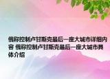 俄称控制卢甘斯克最后一座大城市详细内容 俄称控制卢甘斯克最后一座大城市具体介绍