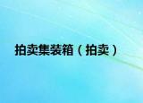 拍卖集装箱（拍卖）