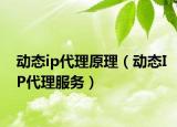 动态ip代理原理（动态IP代理服务）