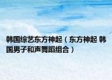 韩国综艺东方神起（东方神起 韩国男子和声舞蹈组合）