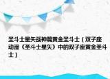 圣斗士星矢战神篇黄金圣斗士（双子座 动漫《圣斗士星矢》中的双子座黄金圣斗士）