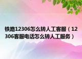 铁路12306怎么转人工客服（12306客服电话怎么转人工服务）