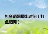 打鱼晒网播出时间（打鱼晒网）
