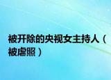 被开除的央视女主持人（被虐照）