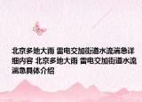 北京多地大雨 雷电交加街道水流湍急详细内容 北京多地大雨 雷电交加街道水流湍急具体介绍