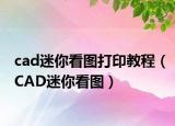 cad迷你看图打印教程（CAD迷你看图）