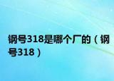 钢号318是哪个厂的（钢号318）