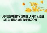 大同哪里有槐树（想知道: 大同市 山西省 大同县 梧桐大槐树 在哪相关介绍）