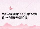 马自达3星骋进口2.0（13款马三星骋2.0 有蓝牙吗相关介绍）