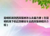 昆明机场到西双版纳怎么去最方便（在昆明机场下机后到哪坐车去西双版纳相关介绍）