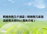 鹤岗市有几个酒店（鹤岗有几家酒店能有大间50人相关介绍）