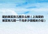 爱的果实育儿嫂怎么样（上海爱的果实育儿嫂一个月多少钱相关介绍）