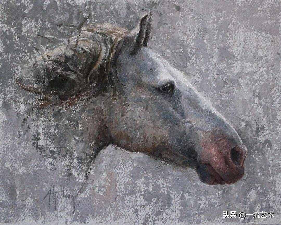美国90后美女画家，画马堪称一绝