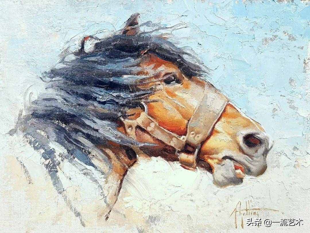 美国90后美女画家，画马堪称一绝