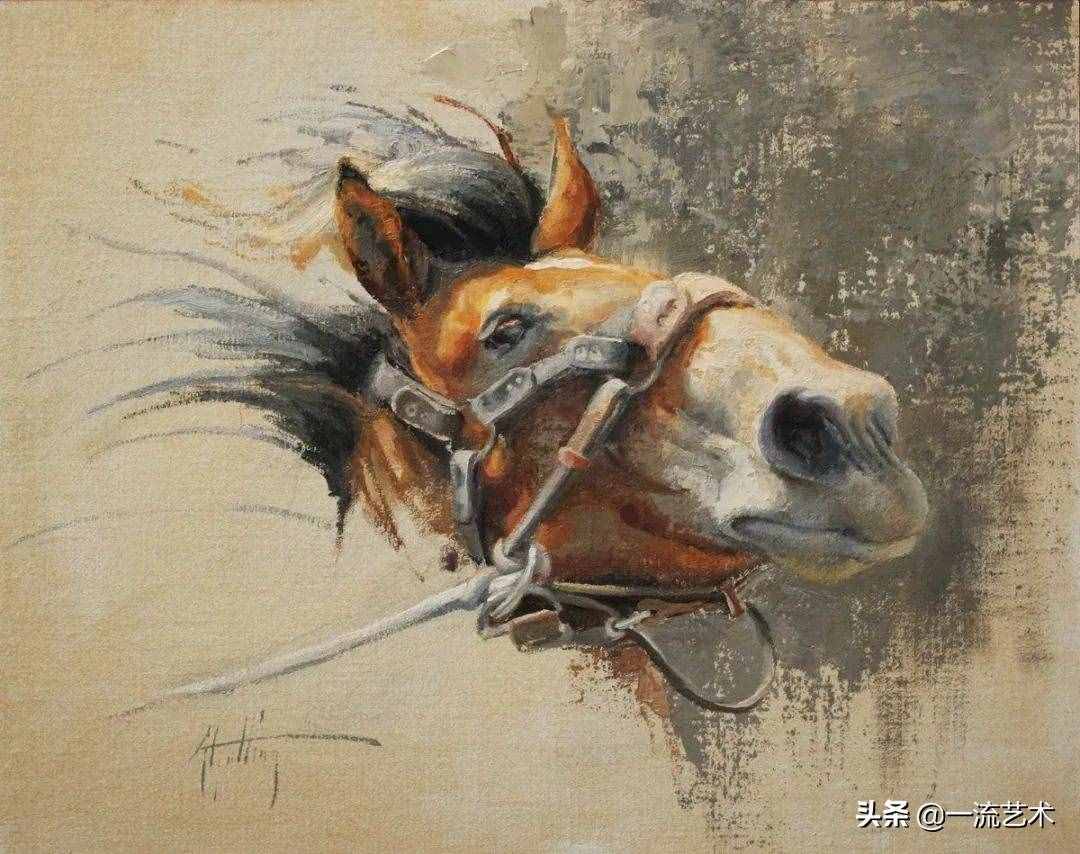 美国90后美女画家，画马堪称一绝