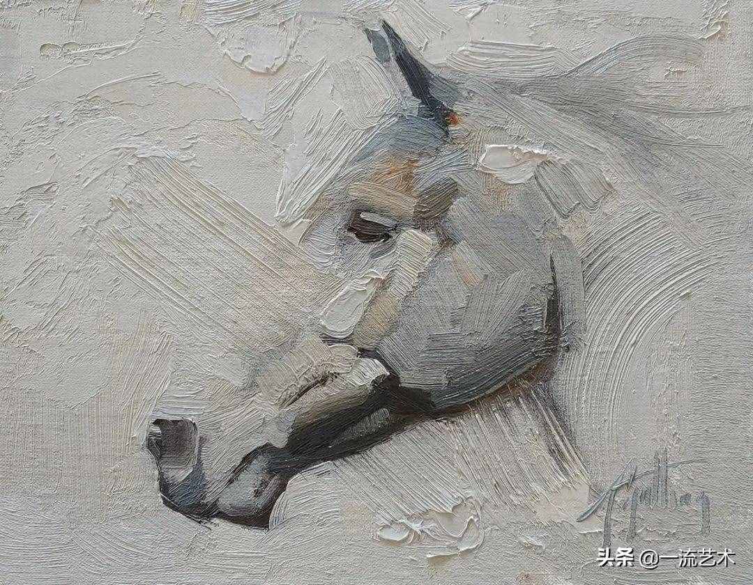 美国90后美女画家，画马堪称一绝