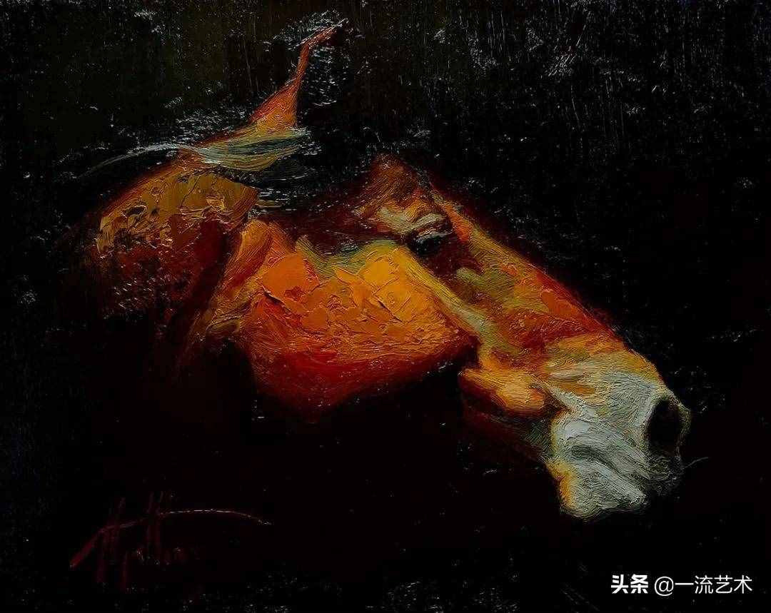 美国90后美女画家，画马堪称一绝