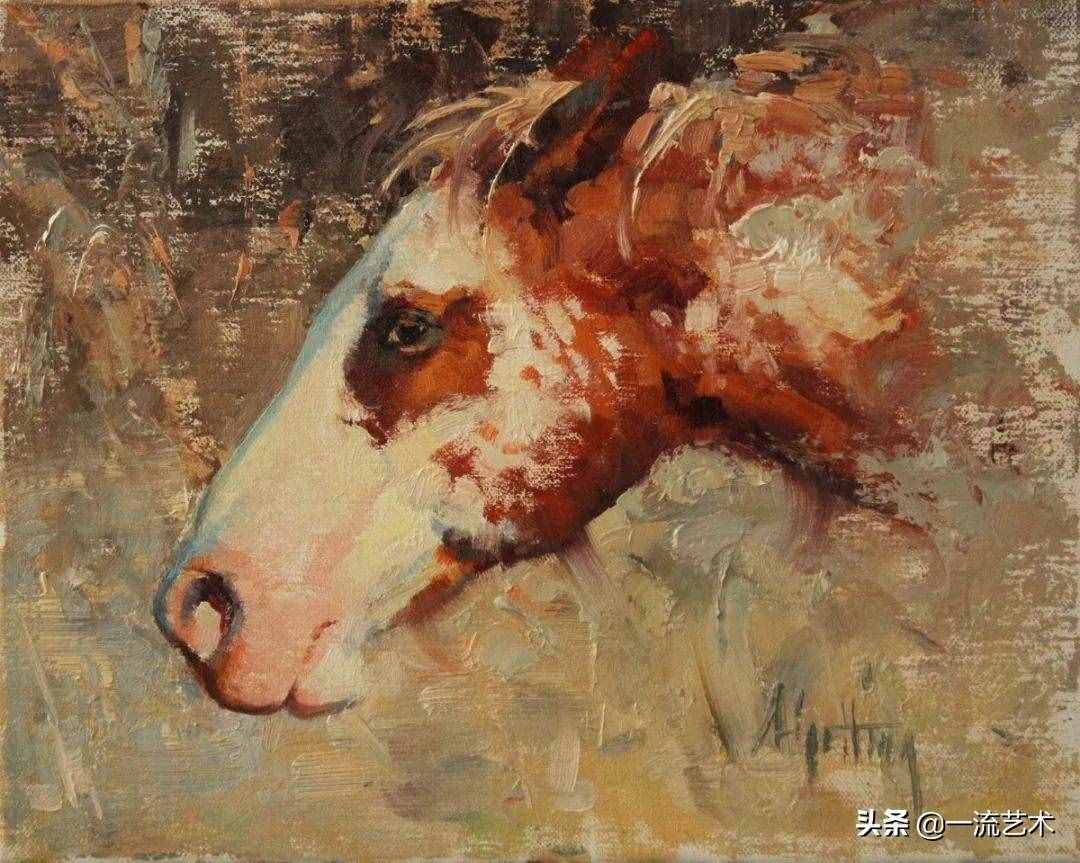 美国90后美女画家，画马堪称一绝