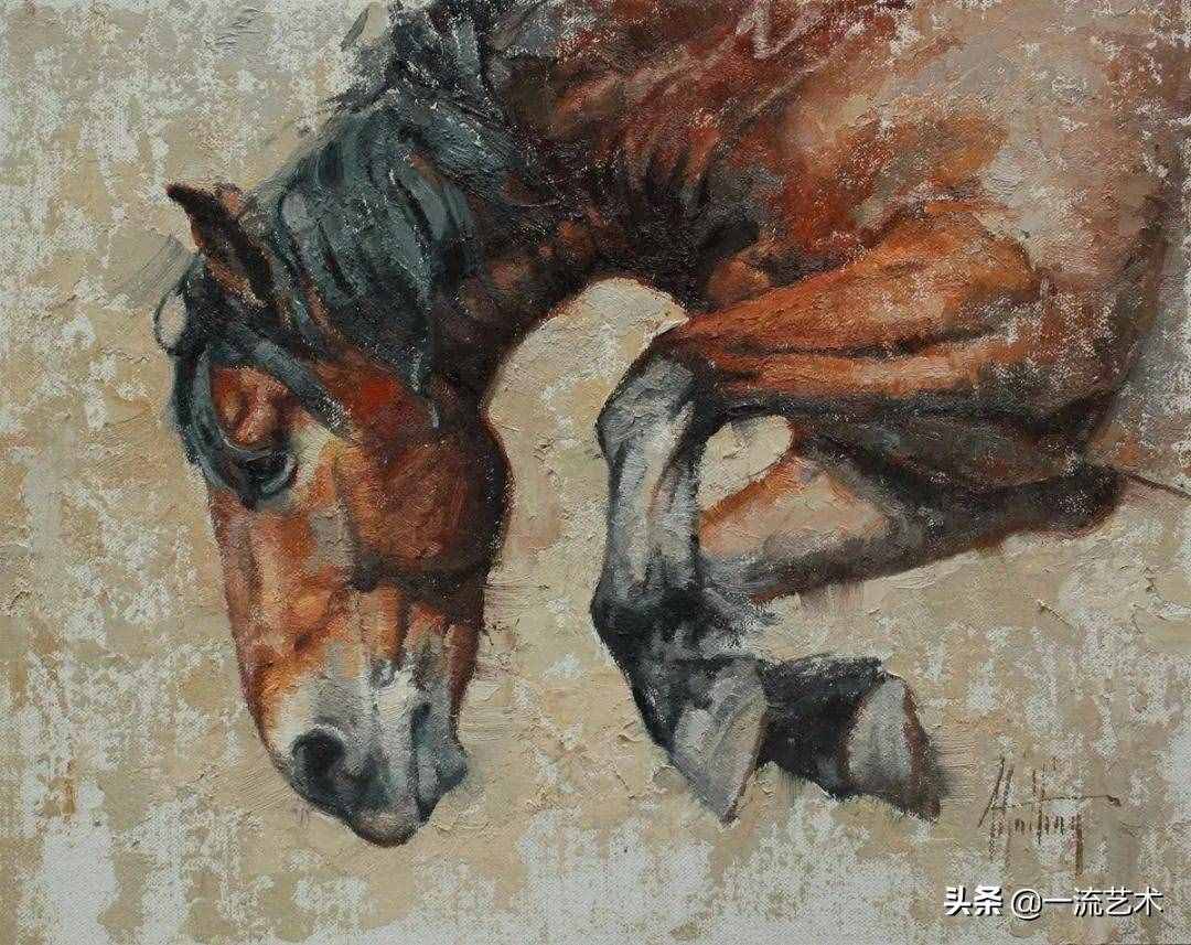 美国90后美女画家，画马堪称一绝