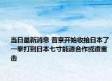 当日最新消息 普京开始收拾日本了一拳打到日本七寸能源合作或遭重击