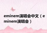 eminem演唱会中文（eminem演唱会）