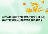 农村二层带露台小别墅图片大全（漂亮的农村二层带露台小别墅图纸及效果图）