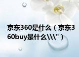 京东360是什么（京东360buy是什么\