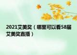 2021艾美奖（哪里可以看58届艾美奖直播）