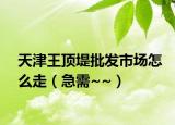 天津王顶堤批发市场怎么走（急需~~）