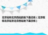 北京站和北京西站的地下直径线（北京枢纽北京站至北京西站地下直径线）