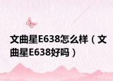 文曲星E638怎么样（文曲星E638好吗）