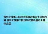 俄乌之战第三阶段乌或袭击俄本土详细内容 俄乌之战第三阶段乌或袭击俄本土具体介绍