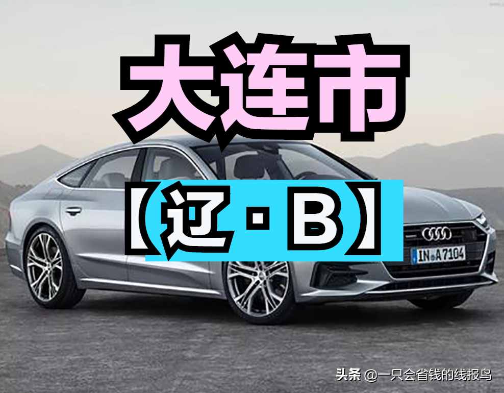 辽宁省汽车牌照按照字母排序