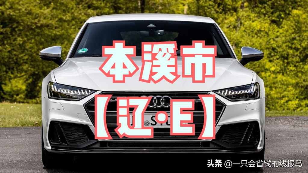 辽宁省汽车牌照按照字母排序