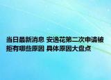 当日最新消息 安逸花第二次申请被拒有哪些原因 具体原因大盘点