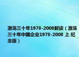 激荡三十年1978-2008解读（激荡三十年中国企业1978-2008 上 纪念版）