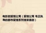 电影剧爱情公寓（爱情公寓 韦正执导的都市爱情系列情景喜剧）