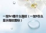 一加9rt是什么指纹（一加9怎么显示指纹图标）