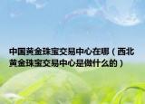 中国黄金珠宝交易中心在哪（西北黄金珠宝交易中心是做什么的）