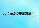 ug（nx5.0安装方法）