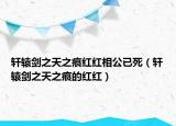 轩辕剑之天之痕红红相公已死（轩辕剑之天之痕的红红）