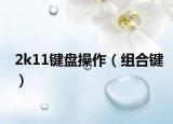 2k11键盘操作（组合键）