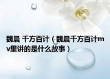 魏晨 千方百计（魏晨千方百计mv里讲的是什么故事）