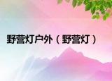 野营灯户外（野营灯）