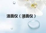 洁面仪（洁面仪）