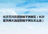 长沙万兴宾馆到橘子洲景区（长沙紫天阁大酒店到橘子洲头怎么走）