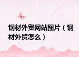 钢材外贸网站图片（钢材外贸怎么）